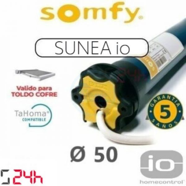 Motor para toldo Somfy Sunea 50/12 IO